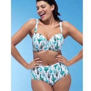 Plus size bikini
